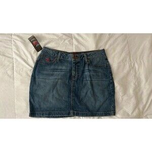 Blitz mini NFL denim mini skirt size medium Miami dolphins size 8
